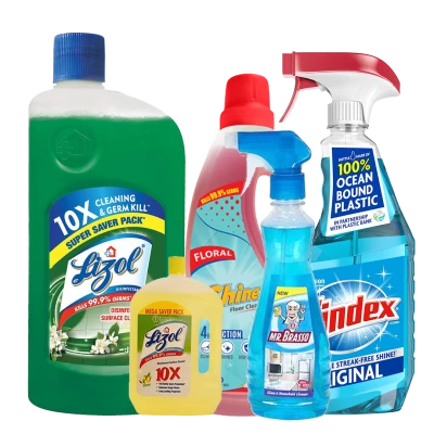 Floor & Glass Cleaners